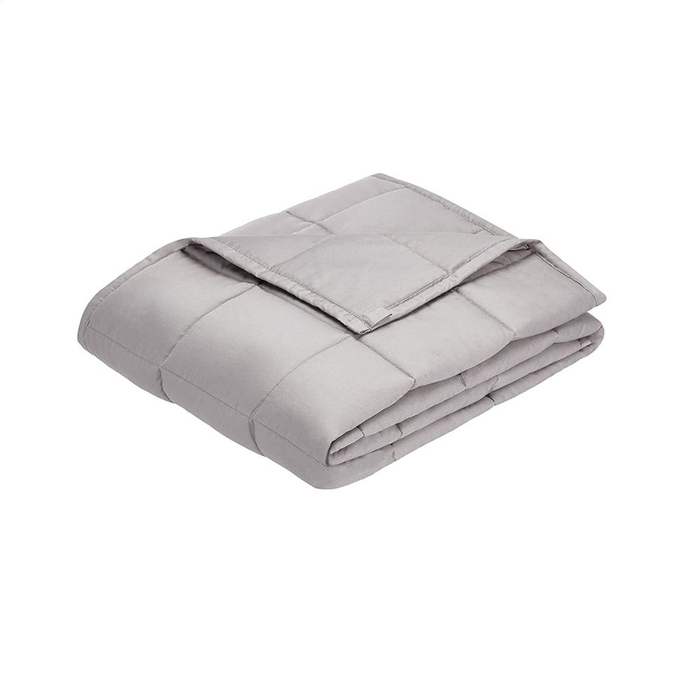 amazon basics weighted blanket