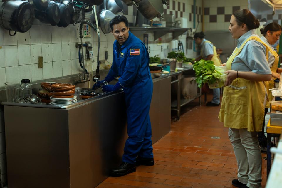 Michael Peña as José M. Hernández in "A Million Miles Away."