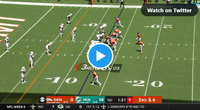 Can't-Miss Play: Denver Broncos quarterback Russell Wilson cooks up magical  12-yard TD to wide receiver Courtland Sutton