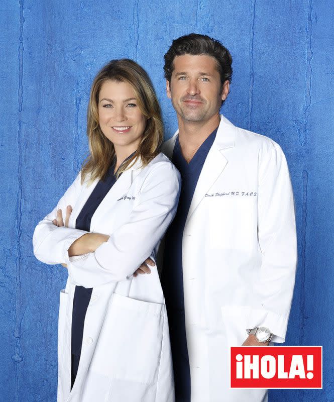 Pactrick Dempsey y Ellen Pompeo