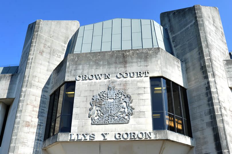 Exterior of Swansea Crown Court