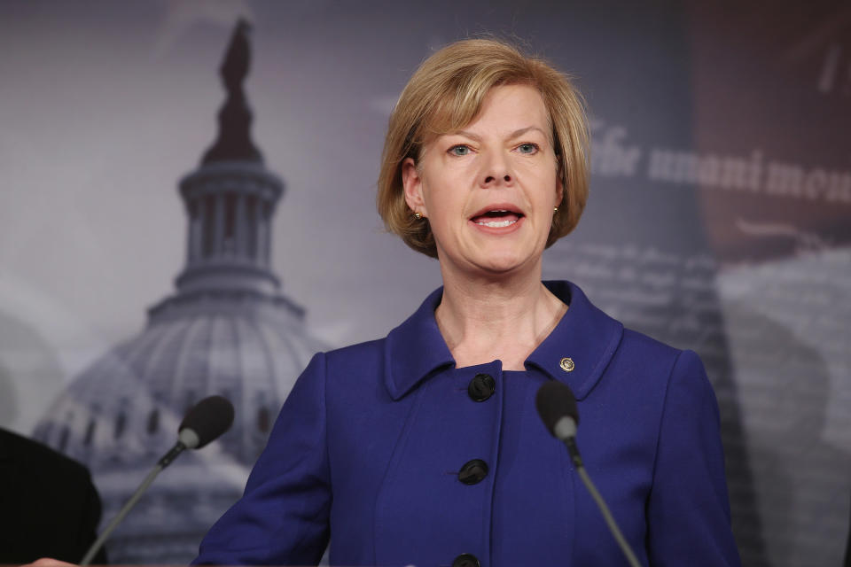 Baldwin was the <a href="http://www.cnn.com/2012/11/07/politics/wisconsin-tammy-baldwin-senate/">first openly gay person</a> elected to the Senate and has emerged as one of the upper chamber's leading proponents of LGBT rights. In 2013, Baldwin lobbied her Republican colleagues to support the <a href="http://www.huffingtonpost.com/2013/06/27/tammy-baldwin-enda_n_3512063.html">Employment Non-Discrimination Act</a>, which would prevent employers from discriminating against workers because of their sexual orientation or gender identity. That same year, she <a href="http://www.huffingtonpost.com/2013/09/19/gay-federal-employees_n_3951622.html">co-sponsored</a> a bill to ensure the same-sex partners of federal workers received equal benefits to heterosexual partners. And in 2014, she pressed the federal government to <a href="http://www.huffingtonpost.com/2014/12/16/gay-blood-ban_n_6333398.html">end its ban</a> on gay men donating blood.