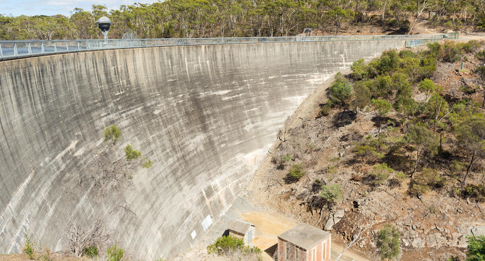 SA Police were called to the Whispering Wall in South Australia,  following a 