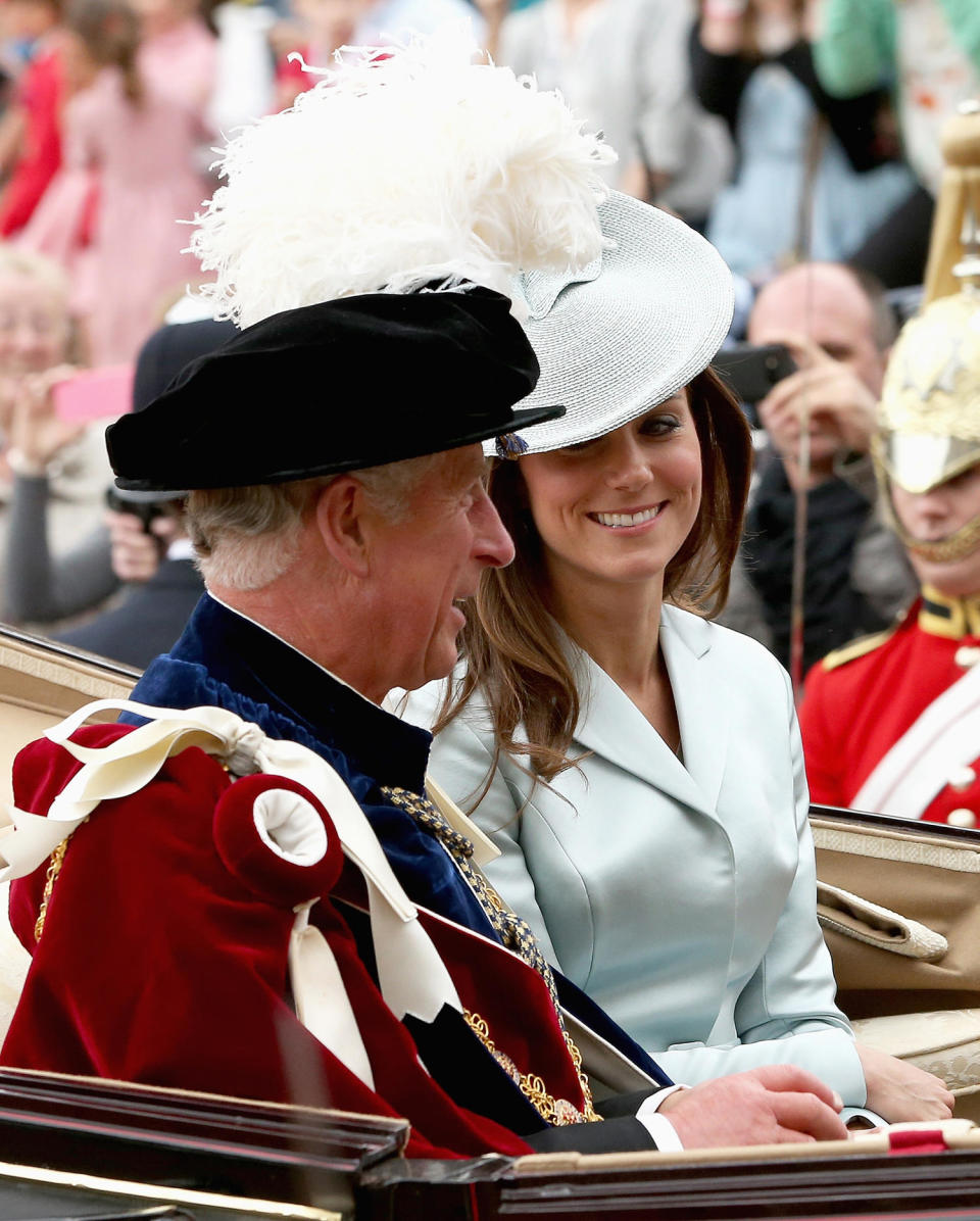 Catherine, Duchess of Cambridge and Prince Charles, Prince of Wales  (Chris Jackson / Getty Images)