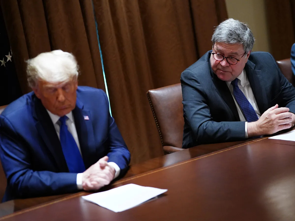 Bill Barr says Trump likes to call anyone who disputes false election fraud clai..