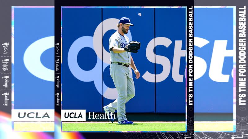 柯蕭（Clayton Kershaw）近年來不斷受到背傷困擾。（圖／翻攝自道奇推特）