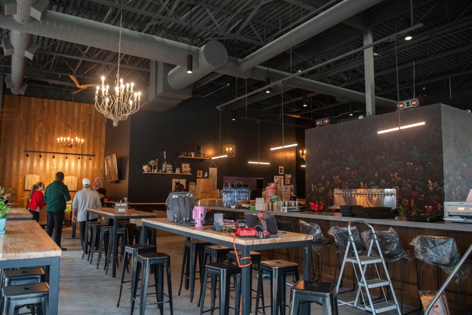 Atlanta-based Monday Night Brewing puts finishing touches on its taproom, which will start pouring beer and serving cocktails at Kern's Food Hall when it opens April 13. The brewery, which began distributing products to East Tennessee in 2018, will also manage the rooftop lounge and other bars across the property.