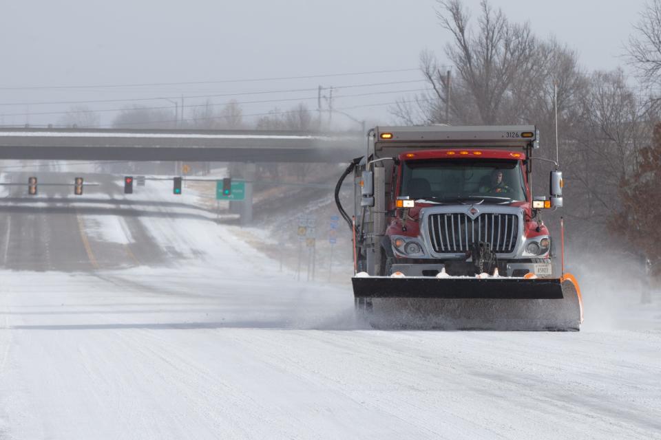 Road conditions are expected to be slippery this Saturday of Thanksgiving weekend as rain and snow are in the forecast from the National Weather Service office in Topeka.