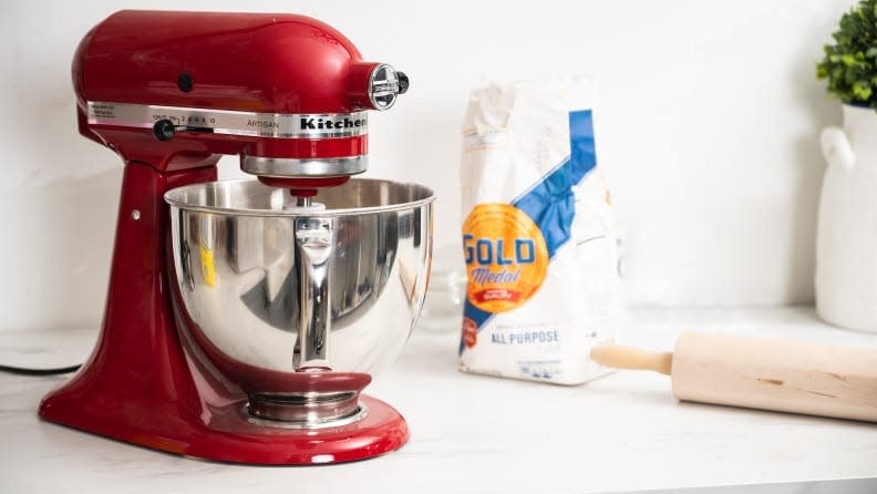 Score a Kitchenaid stand mixer at an incredible price this week.