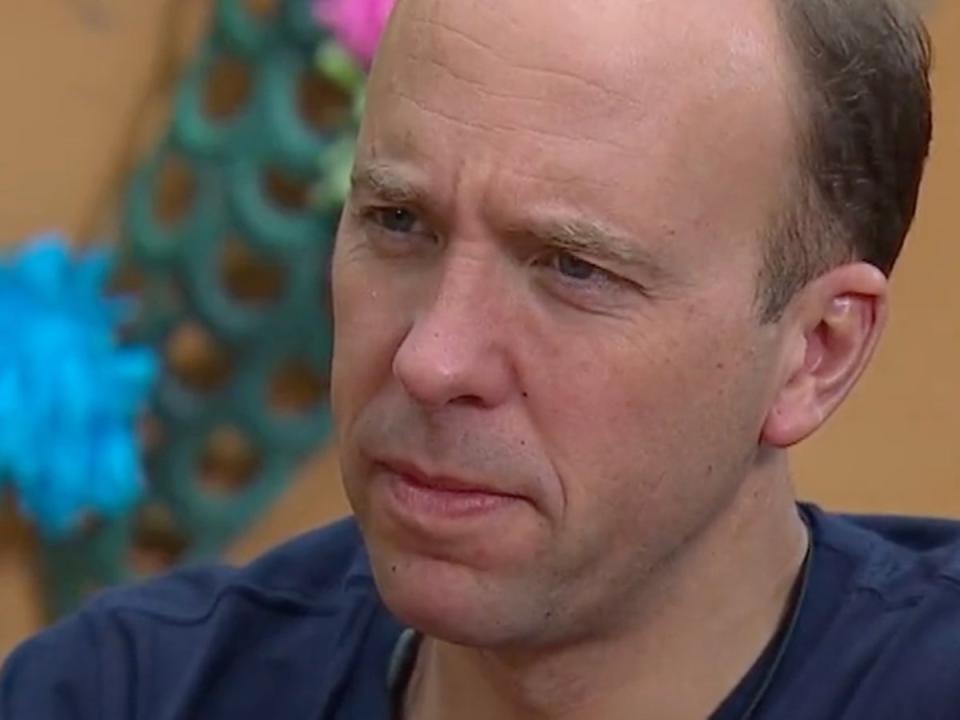 Hancock on ‘I’m a Celebrity’ (ITV)