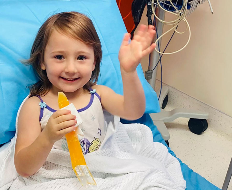 Four-year-old Cleo Smith recovering in hospital.