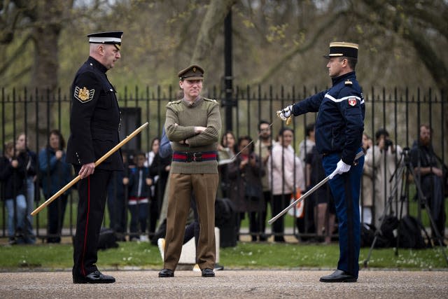 Changing of the Guard rehearsal