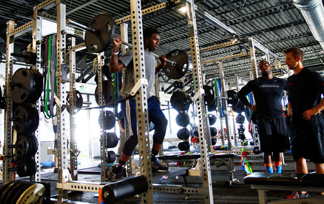 Barbell Box Step-Up