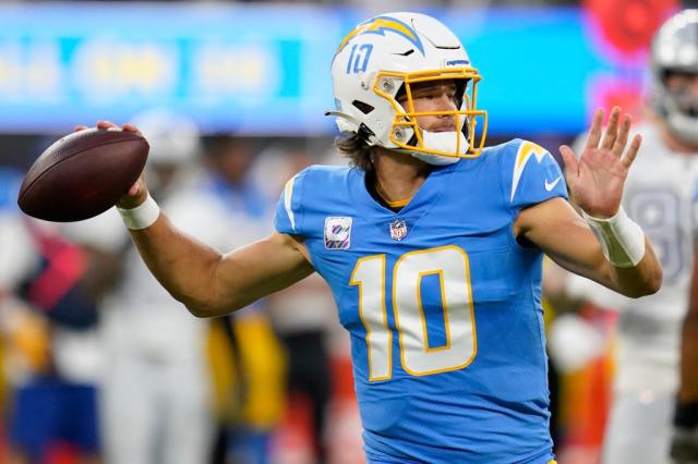 NFL: Justin Herbert and Los Angeles Chargers snap Las Vegas