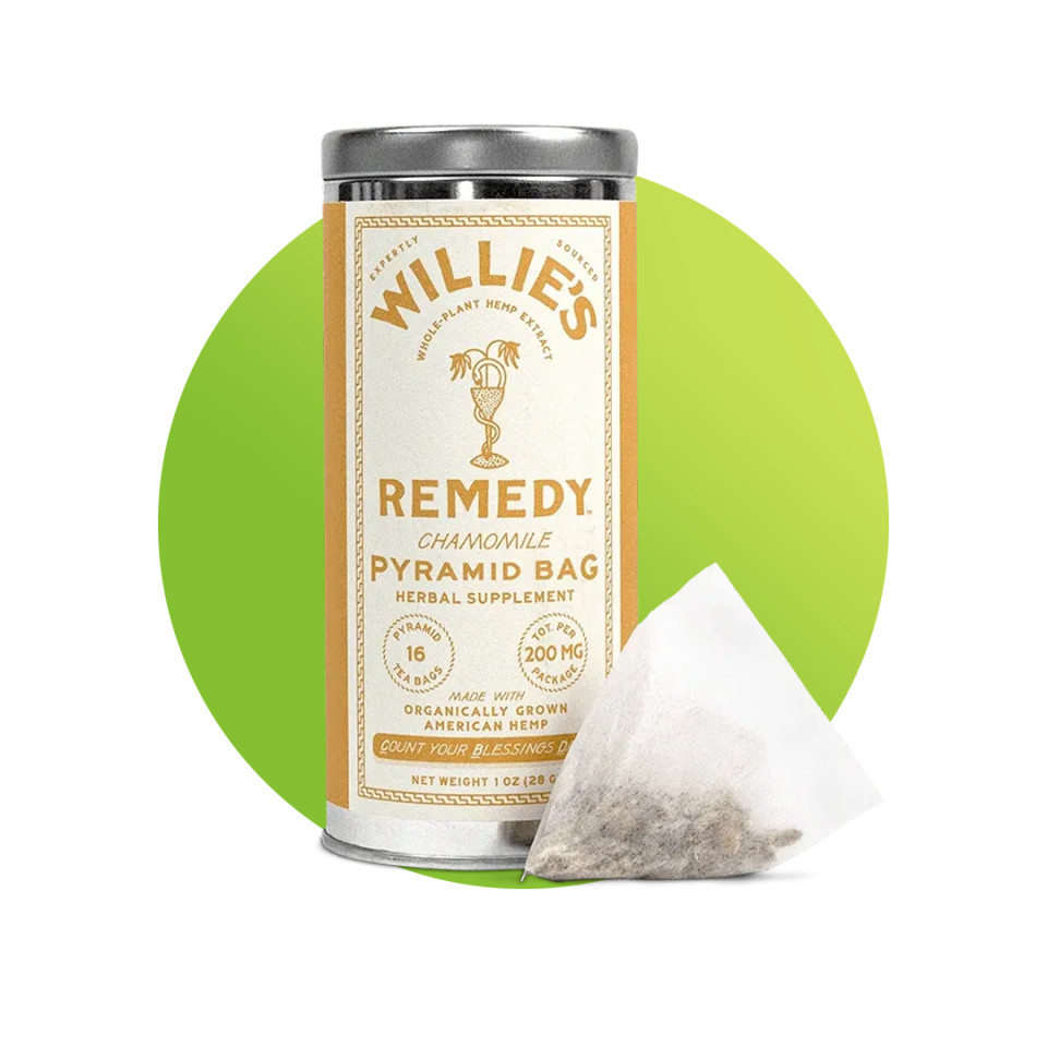 Willie's Remedy Hemp-Infused Chamomile Tea