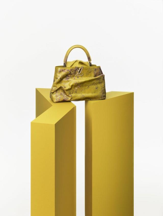 Louis Vuitton Delves Into Dark Material With Artycapucines Bag