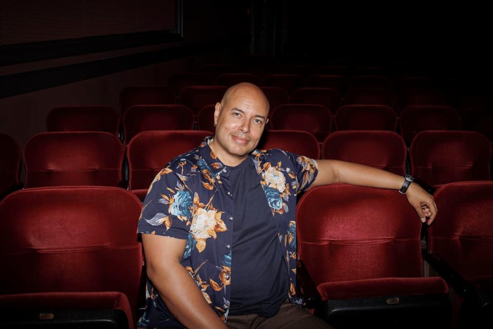 Director Thom Allison behind the scenes of the stage production of La Cage aux Folles at the Avon Theatre.