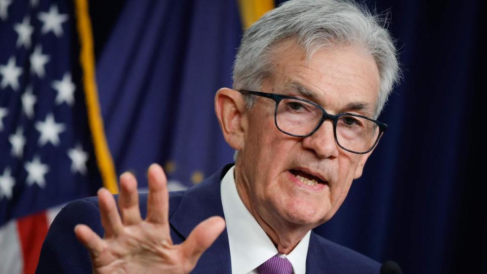 Federal Reserve Chair Jerome Powell Holds Press Conference On Interest Rates