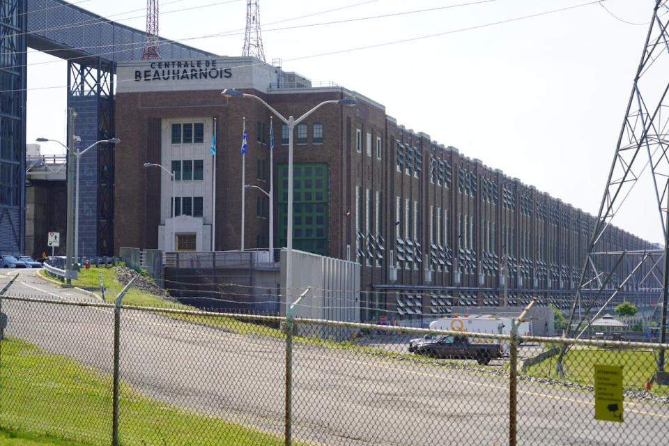 Beauharnois was at one time the largest power plant in the country. Construction began in 1929.