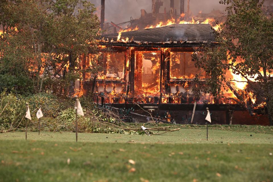 the glass fire california napa valley wildfires