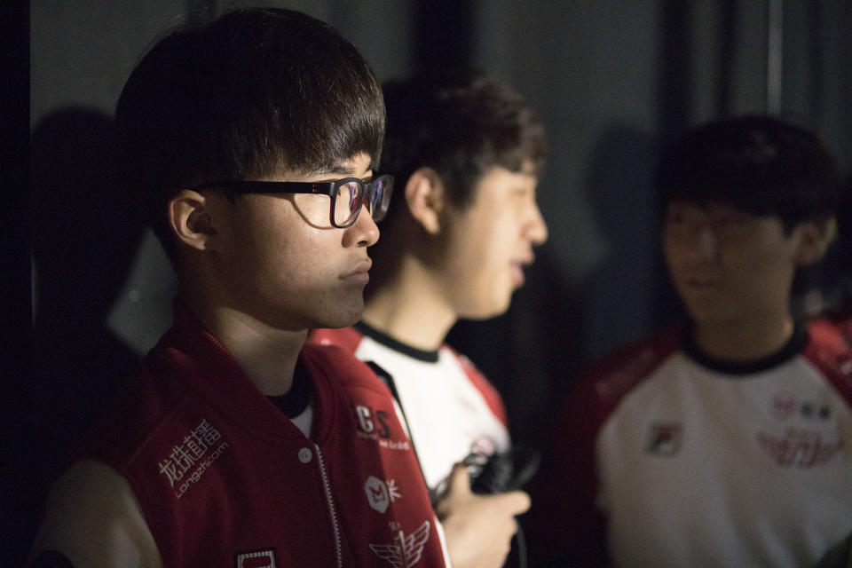 Faker is looking for his third World Championship in four years (Lolesports/Riot Games)