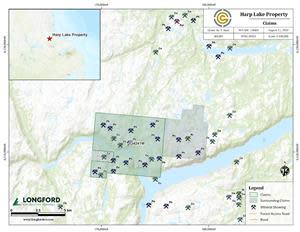 Harp Lake Nickel Property – Central Northern Labrador.