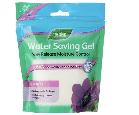 This water-saving gel for plants