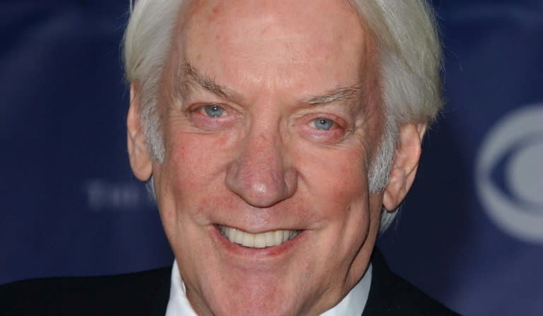 Der kanadische Schauspieler Donald Sutherland ist im Alter von 88 Jahren gestorben. Er wirkte in Filmklassikern wie "Das dreckige Dutzend" und "Casanova" mit. Bekannt ist Sutherland auch aus "Die Tribute von Panem". (Chris DELMAS)