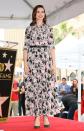 The actress made sure to put her best fashion foot forward at her Hollywood Walk of Fame unveiling in spring florals by Valentino. To finish the ensemble, she chose a pair of co-ordinating heels by Jimmy Choo. [Photo: Getty]