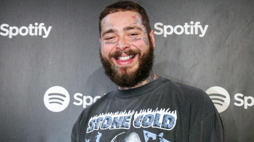 CANNES, FRANCE - JUNE 22: Post Malone attends as Spotify hosts an evening of music with star-studded performances with The Black Keys and Post Malone during Cannes Lions 2022 at Spotify Beach on June 22, 2022 in Cannes, France. (Photo by David M. Benett/Dave Benett/Getty Images for Spotify)