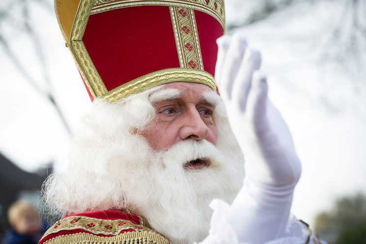 Sinterklaas, based on St. Nicholas is celebrated every year in the Netherlands (Photo by Jaap Arriens/Pacific Press/LightRocket via Getty Images)