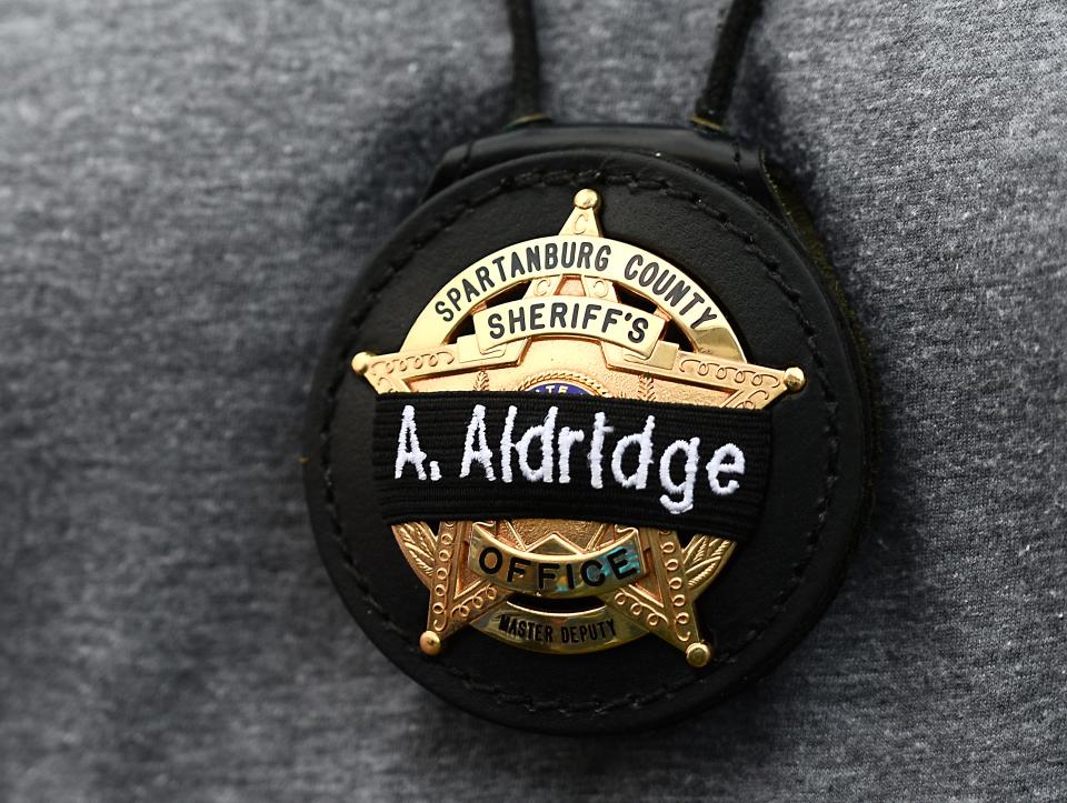 A candlelight memorial was held on June 22 at the Spartanburg County Sheriff’s Office for deputy Austin Aldridge. Deputy Austin Derek Aldridge, 25, died Tuesday from injuries sustained in a shooting that resulted from a response to a domestic call.