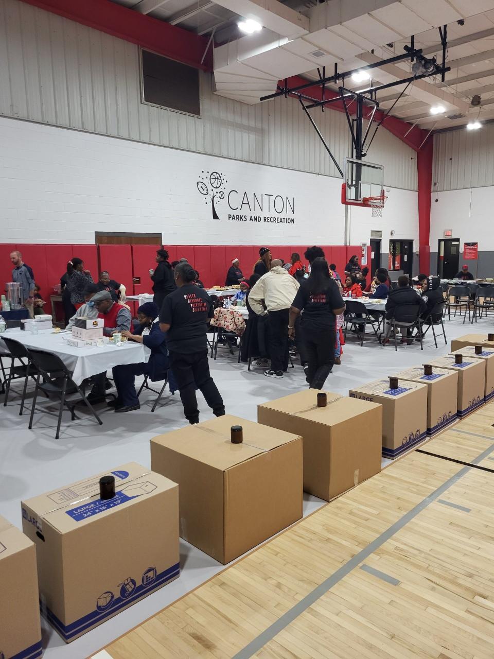 The H.O.P.E. Coalition hosted a H.O.P.E. for the Holidays Christmas party last month for families impacted by the opioid epidemic at the Southeast Community Center in Canton.