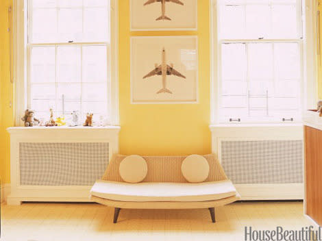 Cheery Yellow Bedroom