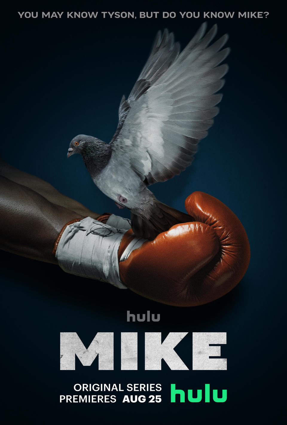 The poster for Hulu's Mike limited series