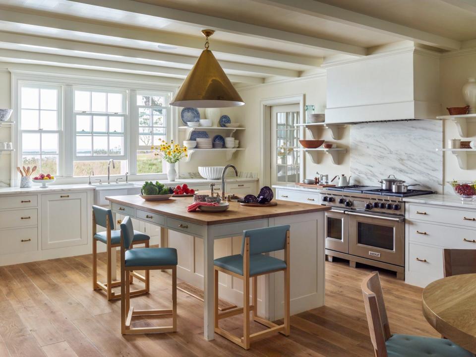 miles redd gil schafer block island house tour kitchen