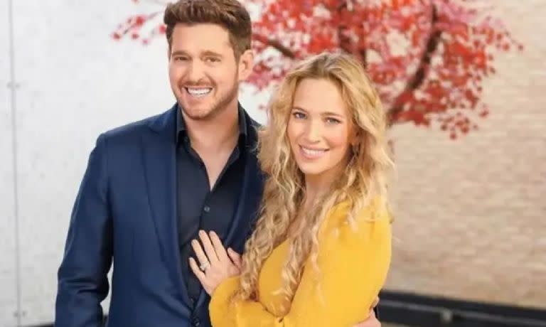 Luisana Lopilato y Michael Bublé.