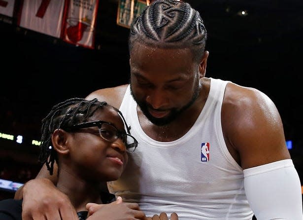 The NBA basketball star said it's a parent's job "to facilitate their lives and to support them and be behind them in whatever they want to do."
