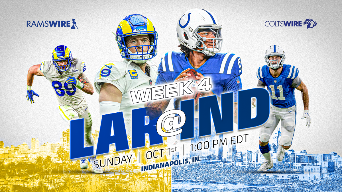 How to Watch Rams vs. Colts Week 4 Game: TV, Betting Info