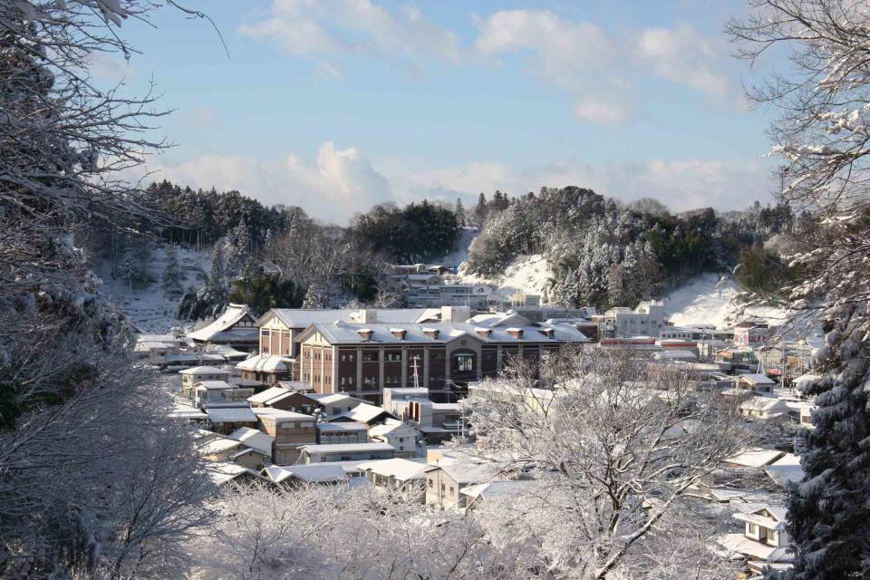 <p>Courtesy of Daishichi Sake Brewery</p> Daishichi Sake Brewery.