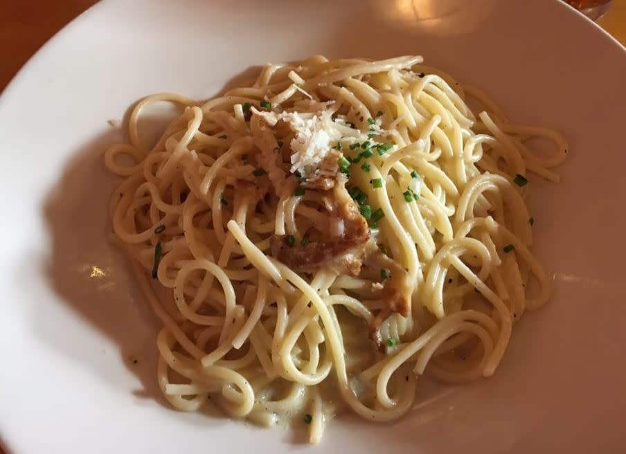 Alabama: Spaghetti Carbonara, Bottega Cafe (Birmingham)