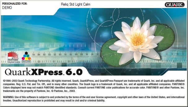 Quark Xpress v6