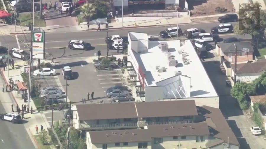 Teenage boy shot dead in South Los Angeles