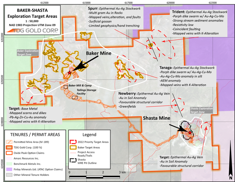 TDG Gold Corp., Sunday, June 12, 2022, Press release picture