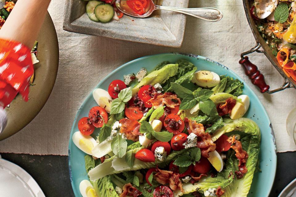 BLT Salad with Olive Vinaigrette