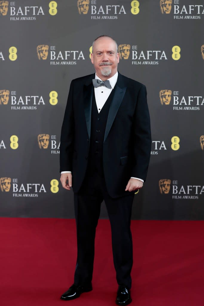 Paul Giamatti attends the EE BAFTA Film Awards 2024 at The Royal Festival Hall on February 18, 2024 in London, England.