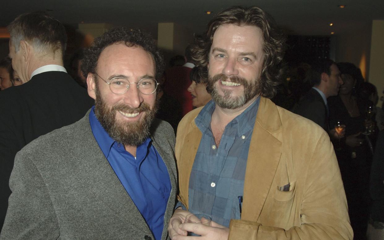 Antony Sher and Greg Doran attend the after party following the press night for Who's Afraid of Virginia Woolf? at the Aldwych theatre, 2006 - Getty