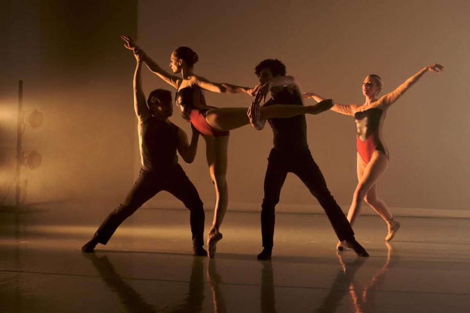 Finalist Carly Topazio's piece will be performed by the San Diego-based contemporary ballet company The Rosin Box Project (pictured) on Nov. 11 at the Palm Desert Choreography Festival.