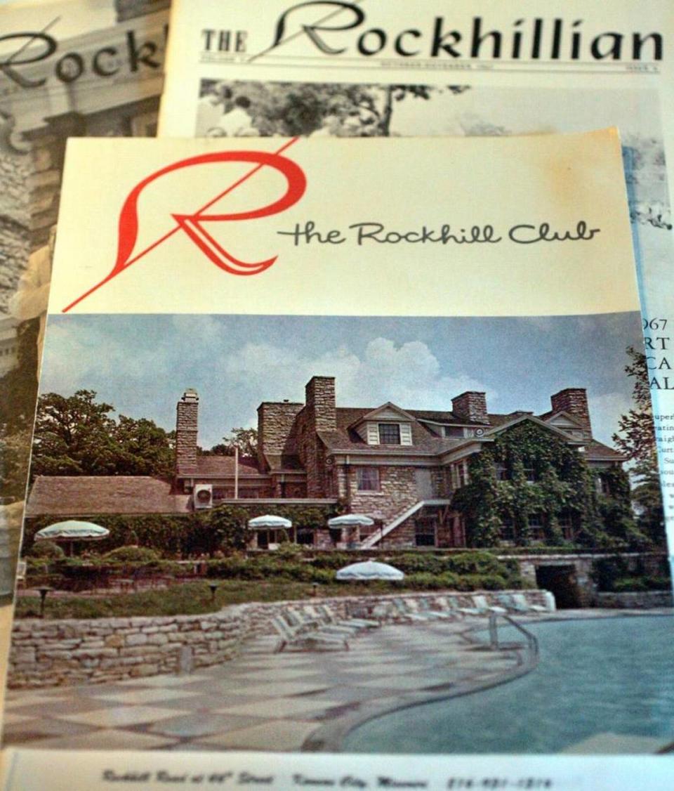 Old Rockhill Tennis Club newsletters from the 1950s and 1960s