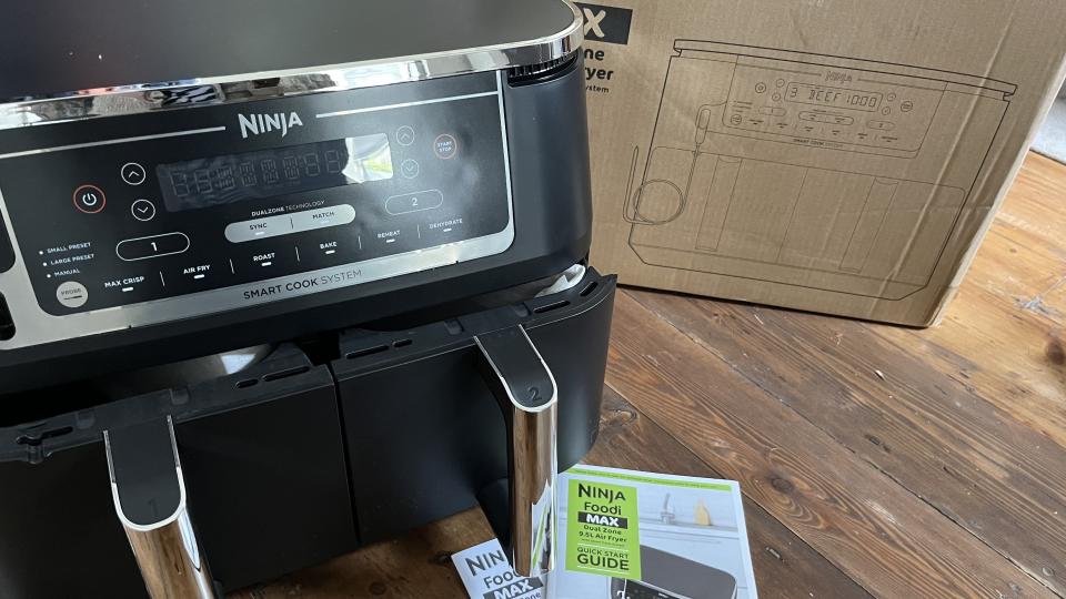 unboxing the smart ninja foodi air fryer